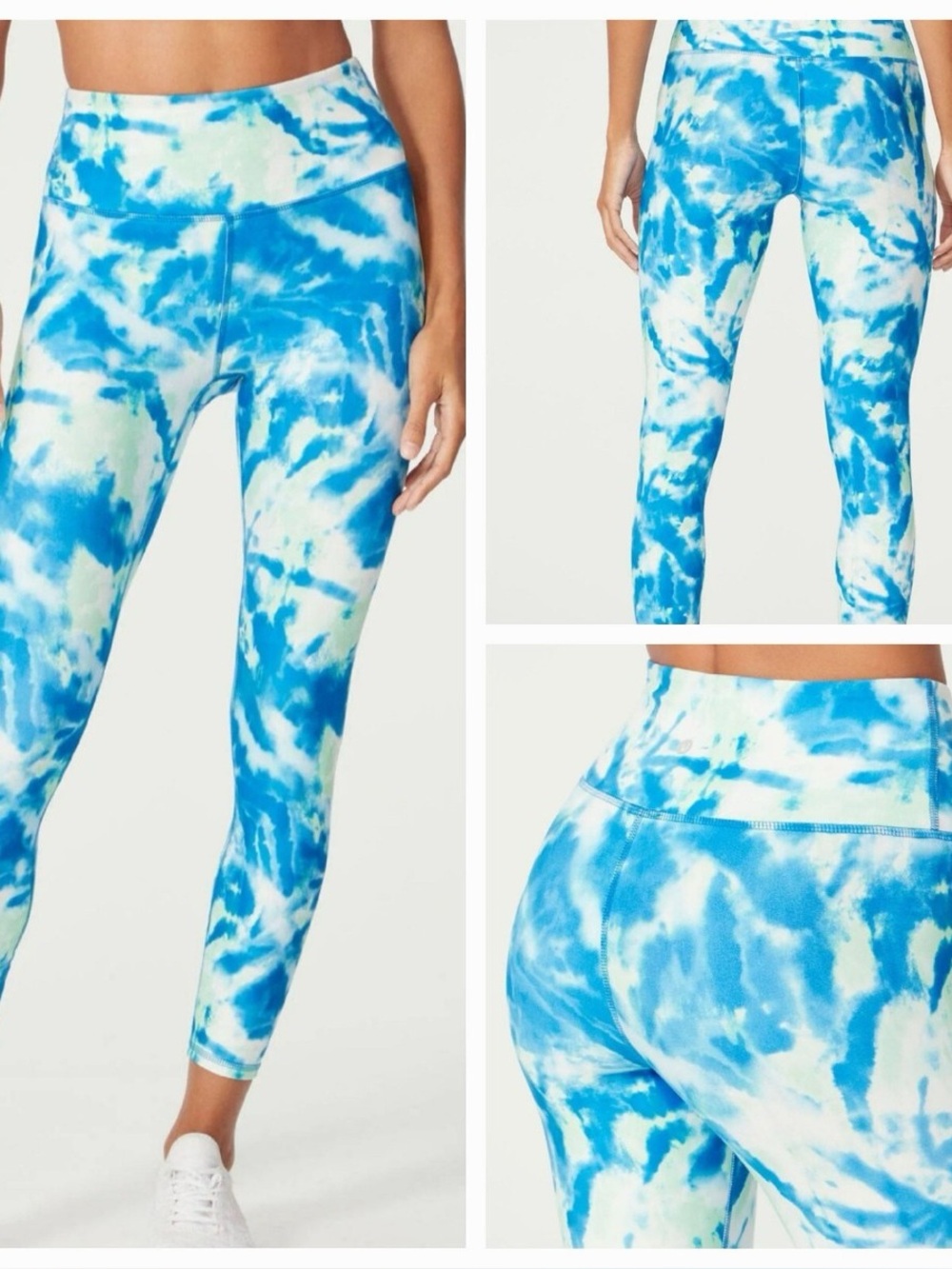 5 for $25🎈 WILDFOX Sweat blue green tie dye leggings